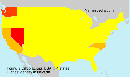 Surname Dilloo in USA Surname Dilloo in USA