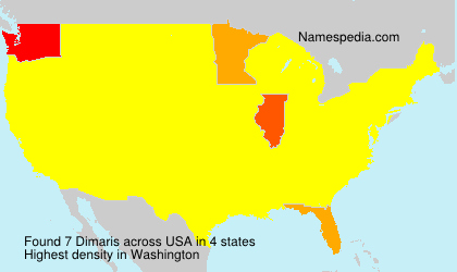 Surname Dimaris in USA Surname Dimaris in USA