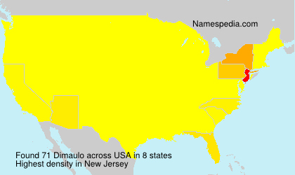 Surname Dimaulo in USA Surname Dimaulo in USA