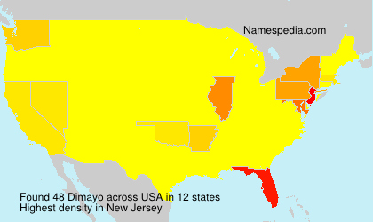 Surname Dimayo in USA Surname Dimayo in USA