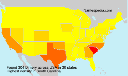 Surname Dimery in USA Surname Dimery in USA