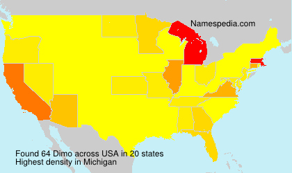 Surname Dimo in USA Surname Dimo in USA