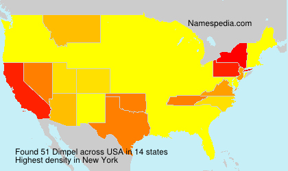 Surname Dimpel in USA Surname Dimpel in USA