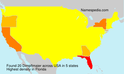 Surname Dimpflmaier in USA Surname Dimpflmaier in USA