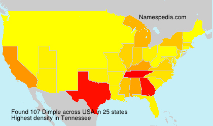 Surname Dimple in USA Surname Dimple in USA