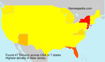 Surname Dimurro in USA Surname Dimurro in USA