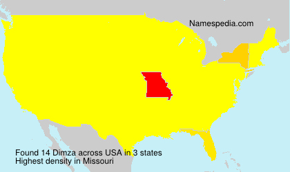 Surname Dimza in USA Surname Dimza in USA
