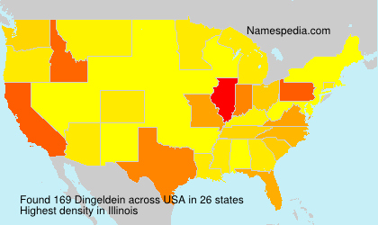 Surname Dingeldein in USA Surname Dingeldein in USA