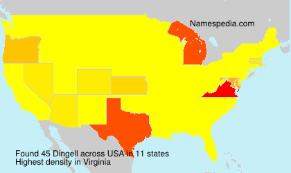 Surname Dingell in USA Surname Dingell in USA