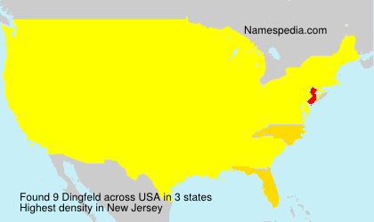Surname Dingfeld in USA Surname Dingfeld in USA