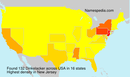 Surname Dinkelacker in USA Surname Dinkelacker in USA