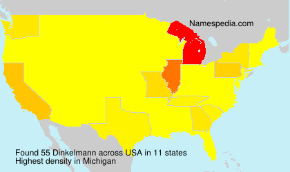 Surname Dinkelmann in USA Surname Dinkelmann in USA