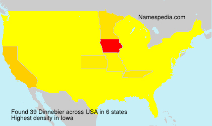 Surname Dinnebier in USA Surname Dinnebier in USA