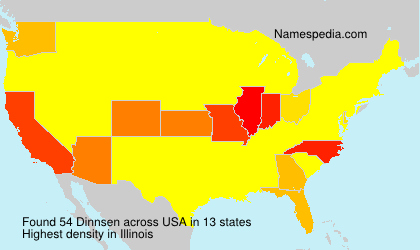 Surname Dinnsen in USA Surname Dinnsen in USA