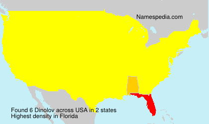 Surname Dinolov in USA Surname Dinolov in USA