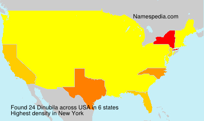 Surname Dinubila in USA Surname Dinubila in USA
