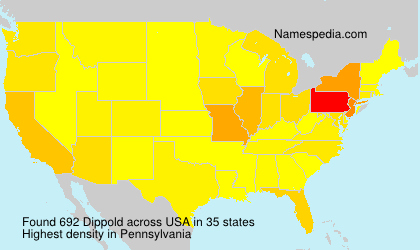 Surname Dippold in USA Surname Dippold in USA