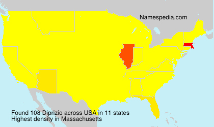 Surname Diprizio in USA Surname Diprizio in USA