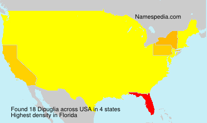 Surname Dipuglia in USA Surname Dipuglia in USA
