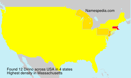 Surname Dirino in USA Surname Dirino in USA