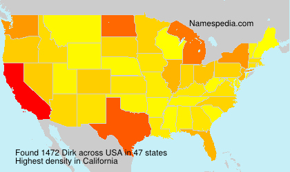 Surname Dirk in USA Surname Dirk in USA
