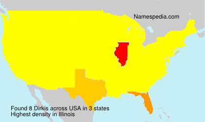 Surname Dirkis in USA Surname Dirkis in USA