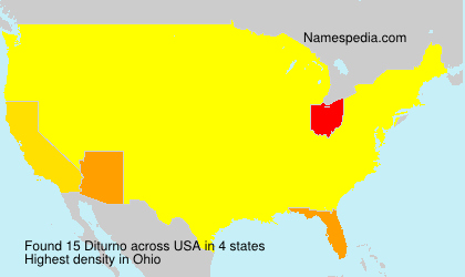 Surname Diturno in USA Surname Diturno in USA