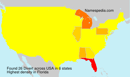 Surname Divert in USA Surname Divert in USA