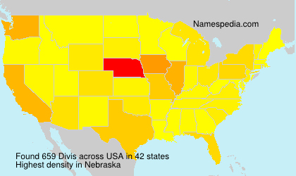 Surname Divis in USA Surname Divis in USA