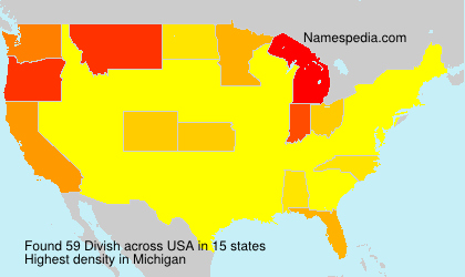 Surname Divish in USA Surname Divish in USA