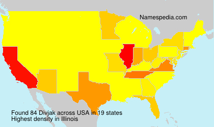 Surname Divjak in USA Surname Divjak in USA