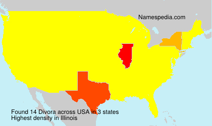 Surname Divora in USA Surname Divora in USA
