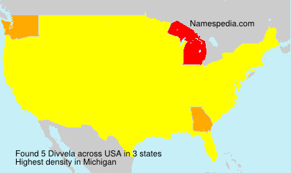 Surname Divvela in USA Surname Divvela in USA