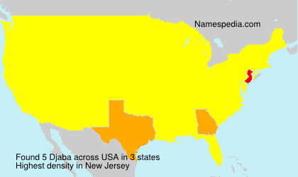 Surname Djaba in USA Surname Djaba in USA