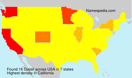 Surname Djalali in USA Surname Djalali in USA