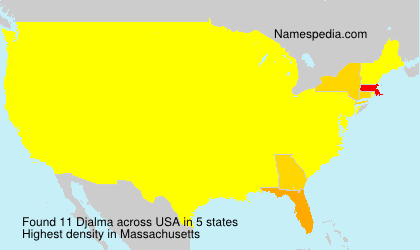 Surname Djalma in USA Surname Djalma in USA