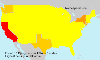 Surname Django in USA Surname Django in USA