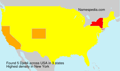 Surname Djebli in USA Surname Djebli in USA