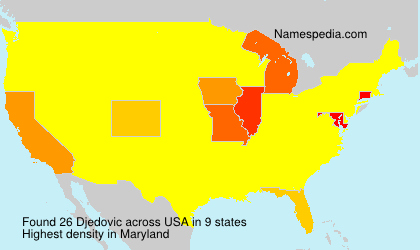 Surname Djedovic in USA Surname Djedovic in USA