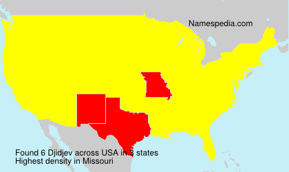 Surname Djidjev in USA Surname Djidjev in USA