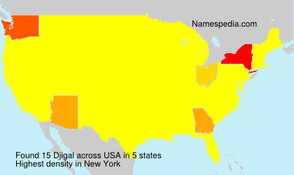 Surname Djigal in USA Surname Djigal in USA