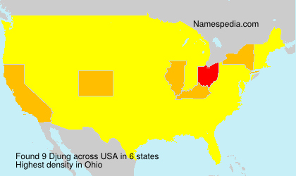 Surname Djung in USA Surname Djung in USA