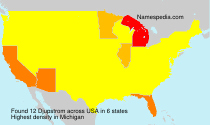 Surname Djupstrom in USA Surname Djupstrom in USA