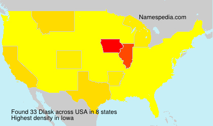 Surname Dlask in USA Surname Dlask in USA