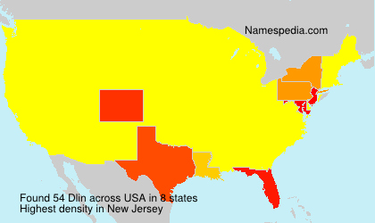 Surname Dlin in USA Surname Dlin in USA