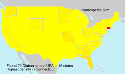 Surname Dlubac in USA Surname Dlubac in USA