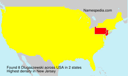 Surname Dlugaszewski in USA