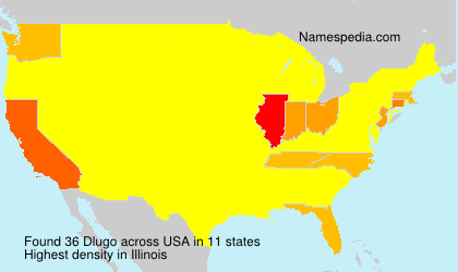 Surname Dlugo in USA