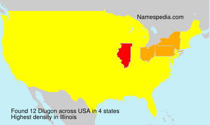 Surname Dlugon in USA
