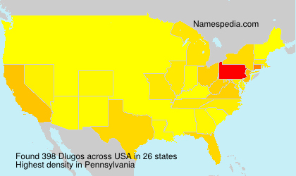 Surname Dlugos in USA Surname Dlugos in USA